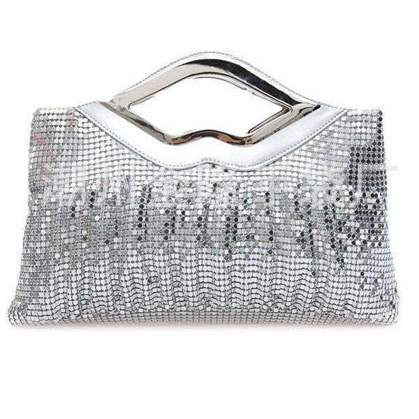 Big Lips Banquet Clutch In 4 Shiny And Matt Colors F369-6166395397