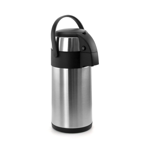 MegaChef 3.17 Quart Stainless Steel Airpot Hot Water Dispenser for Coffee and Tea D970-MG-ASUC030