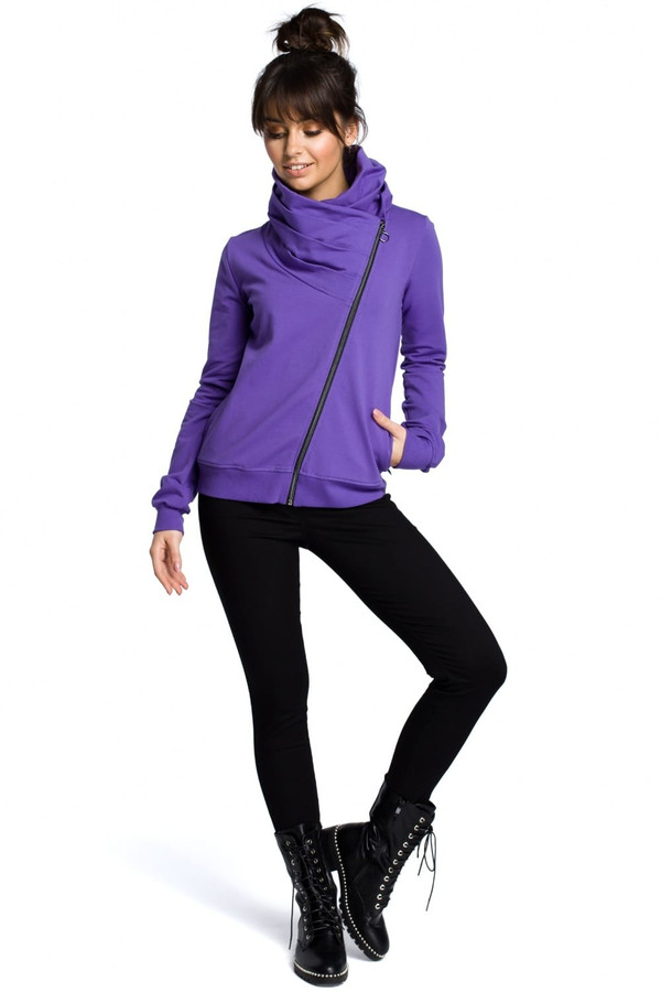 violet - Sweatshirt model 115243 BeWear U704-115243