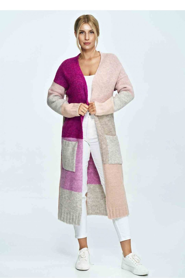 multicolor - Cardigan model 172121 Figl U704-172121