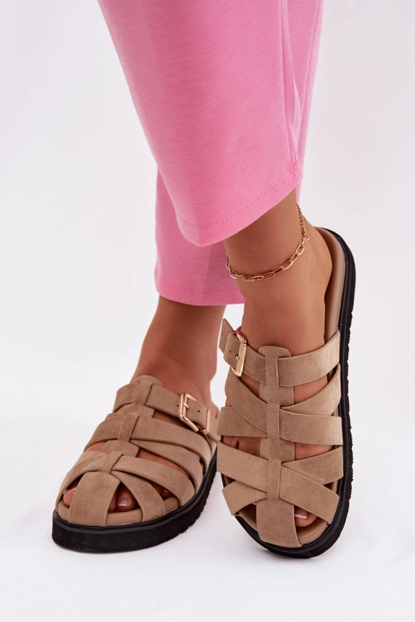 beige - Flip-flops model 224511 Step in style U704-224511