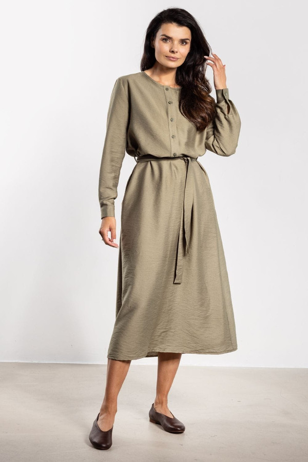 green - Daydress model 219021 awama U704-219021