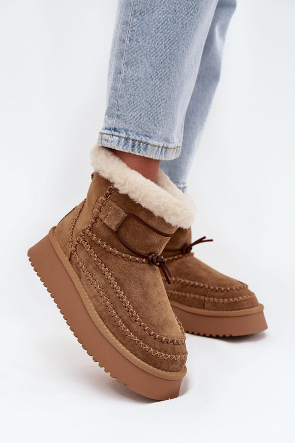 brown - Snow boots model 218523 Step in style U704-218523