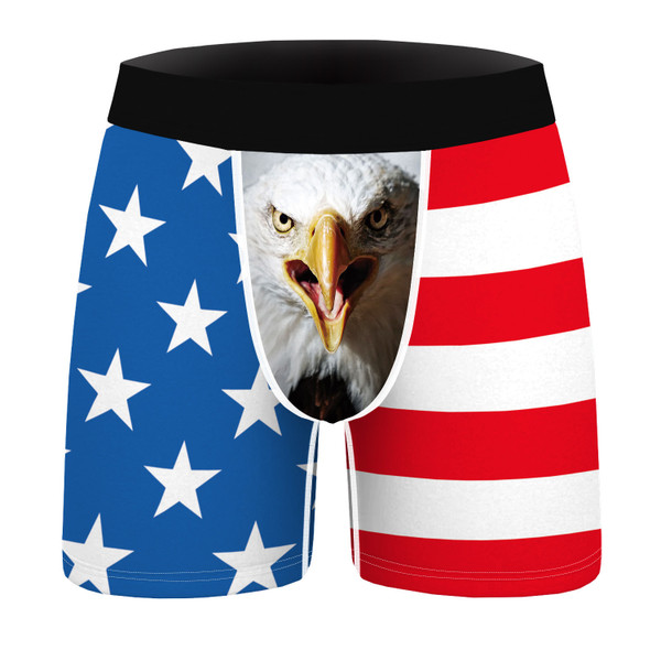 New Digital Printing Sterile Underwear Men'S Sexy Lips Comfo Q119-CJYD1128533