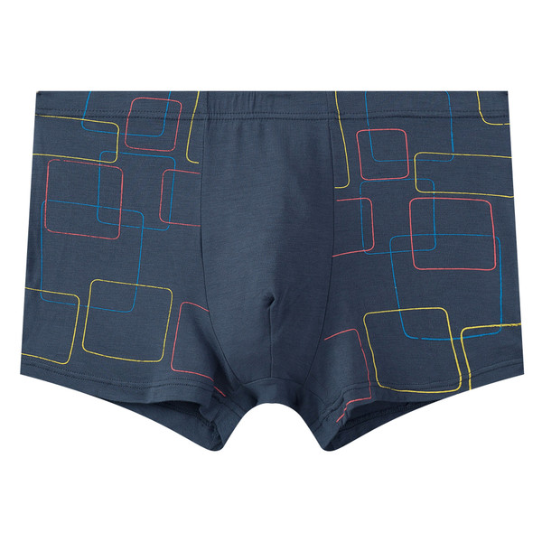 Color: Grey, Size: 6XL - Personality Trendy Breathable Four-corner Shorts With Head Slits Plus Size Q119-CJYD115485205EV