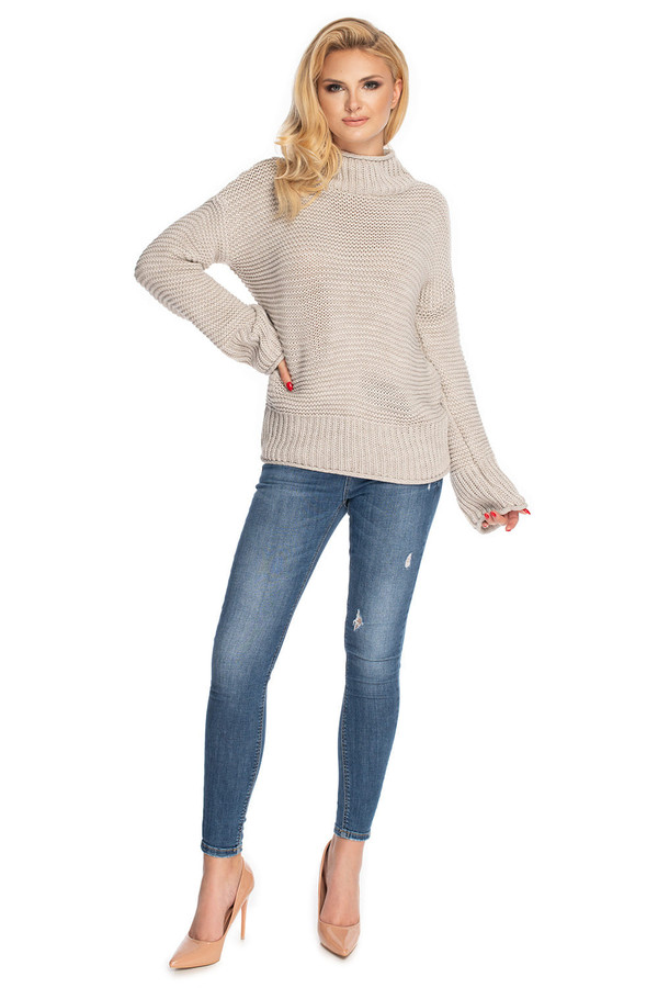 beige - Jumper model 146918 PeeKaBoo U704-146918