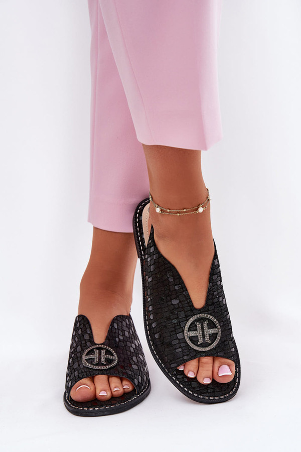 black - Sandals model 215708 Step in style U704-215708