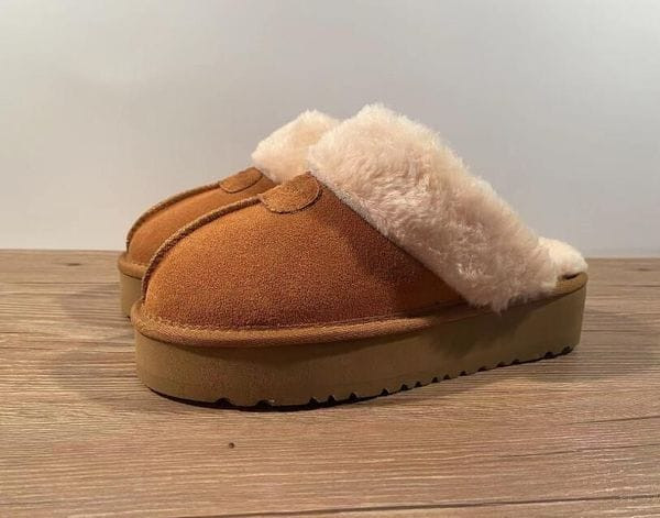 Color: White - Size: With logo no box Image Color - Designer Slippers Australia Boots fashion booti Y829-1230598203248062464