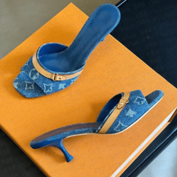 Color: #3 - Size: EUR 39 - Designer heels women luxury slippers kitten heels womens shoes ladies de Y829-1418401324708032516