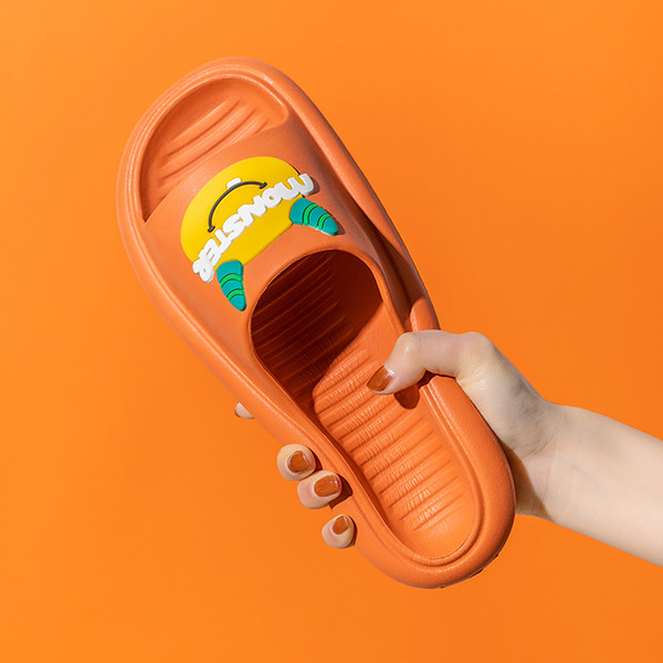 style: Orange corner, Shoe size: 36or37 - Lovely Slippers Women''S Summer Fashion Wear Bath Antiski Q119-CJNS112362731EV