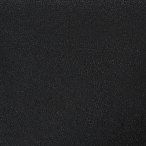  Headboard Cushion "Viana" Black and White 39.4" Faux Leather A949-374779