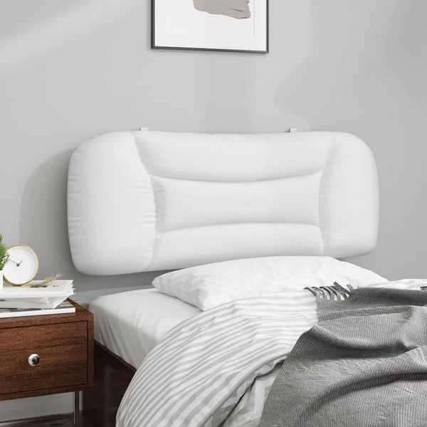  Headboard Cushion "Hvar" White 39.4" Faux Leather A949-3207719