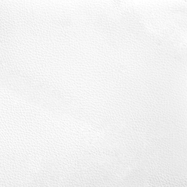  Bed Frame without Mattress "Hvar" White 53.9"x74.8" Faux Leather A949-3208037