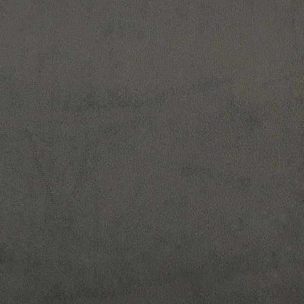 Bed Frame without Mattress Dark Gray California King Velvet A949-347613
