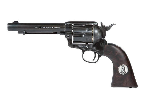 Duke Colt CO2 Pellet Revolver, Weathered P892-PY-3754-7207