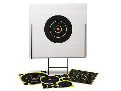 Birchwood Casey Portable Shooting Range, Steel Frame + 39 Shoot-N-C Targets P892-PY-A-2696