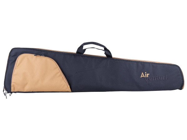 Air Venturi Rifle Bag w/ Zippered Pocket, Black/Tan P892-PY-A-17155