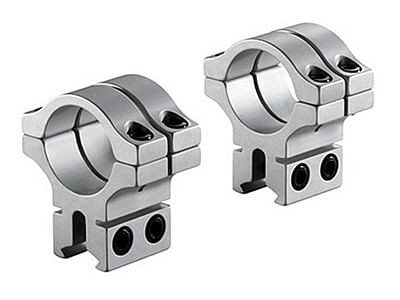 BKL 30mm Rings, 3/8" or 11mm Dovetail, Double Strap, Silver P892-PY-A-2908