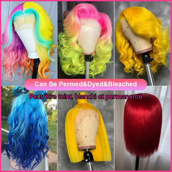 Hair Color: F2/33, Ships From: CHINA, Stretched Length: 16inches - 180% Short Bob Wig Lace Front Hu F640-12000029484147486
