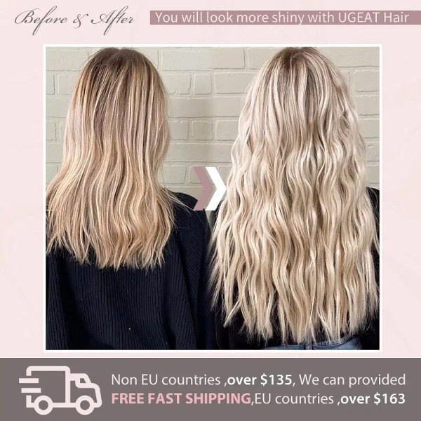 Color: T400/Burg, Length: 24 Inches, Weight Per Package: 120g/Set - [16 Colors] Ugeat Clip in Hair  F640-12000019664933053