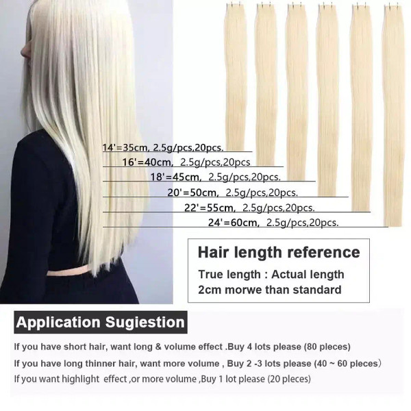 Color: P6G/9G, Items per Package: 40 pcs, Length: 24 Inches, Life Span: 12 months - [Last 12 Months F640-12000034382917291