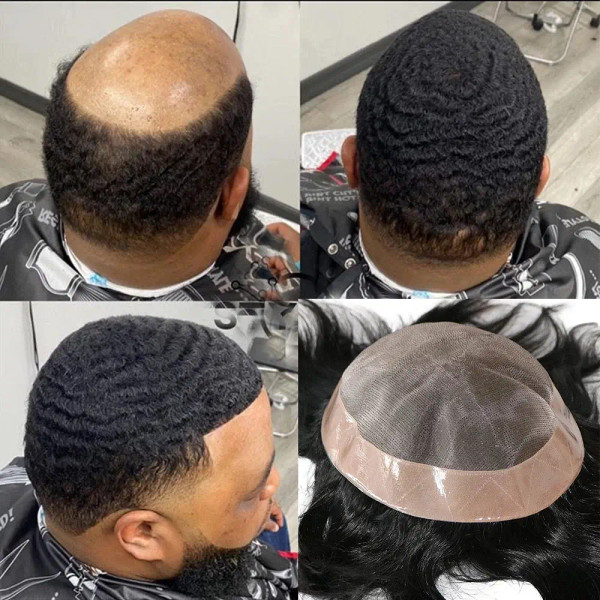 Toupee Color: 17#, Toupee Density: 130%, Length: 6 inches, Toupee Size: 7x9, Toupee Design: free -  F640-12000032343826268