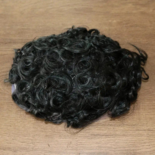 Toupee Color: 5R#, Toupee Density: 110%, Length: 6 inches, Toupee Size: 7x9, Toupee Design: free -  F640-12000028413437692