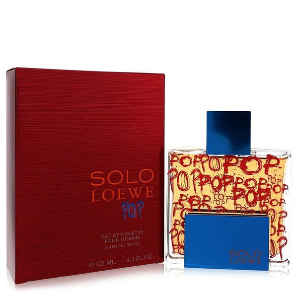 Solo Loewe Pop by Loewe Eau De Toilette Spray 4.3 oz (Men) V728-492778