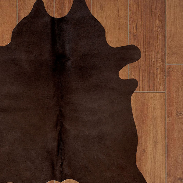 72" X 84" Chocolate Cowhide - Rug N270-316707