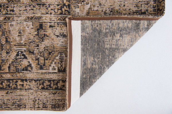 9' X 13' Brown Oriental Non Skid Area Rug N270-548513