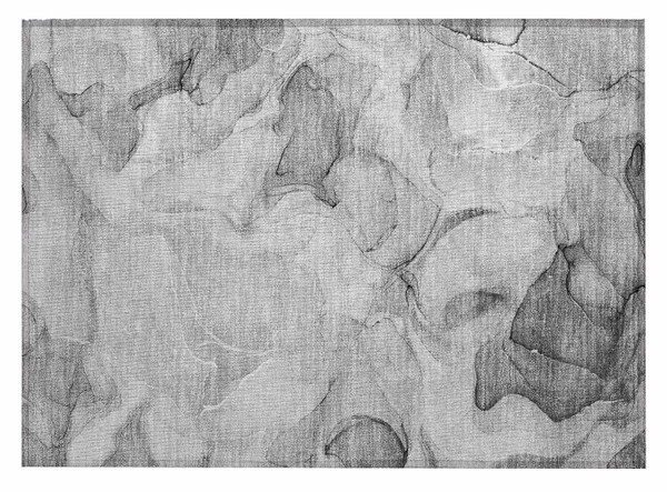 2' X 3' Gray Abstract Washable Non Skid Indoor Outdoor Area Rug N270-559496