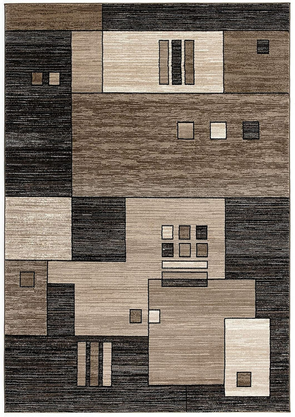 8' X 10' Beige Abstract Dhurrie Area Rug N270-393923
