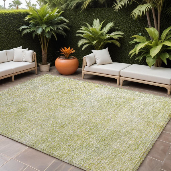 9' X 12' Gold Abstract Washable Non Skid Indoor Outdoor Area Rug N270-564258