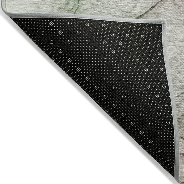 9' X 12' Gray and Pink Abstract Washable Non Skid Indoor Outdoor Area Rug N270-559368