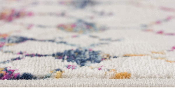 3' X 5' Cream Ikat Area Rug N270-393088