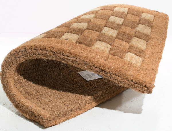 18" X 30" Brown Coir Outdoor Door Mat N270-573936