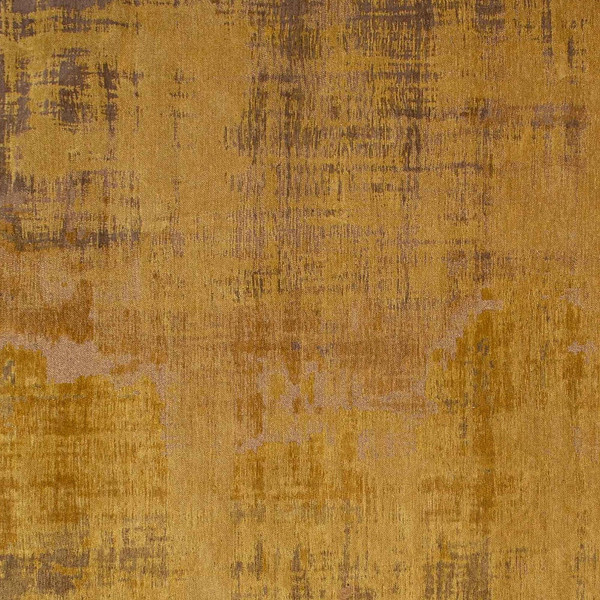 5' X 7' Yellow and Brown Abstract Non Skid Area Rug N270-548768