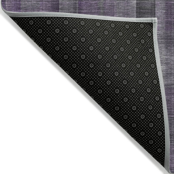 2' X 3' Purple Plaid Washable Non Skid Indoor Outdoor Area Rug N270-562236