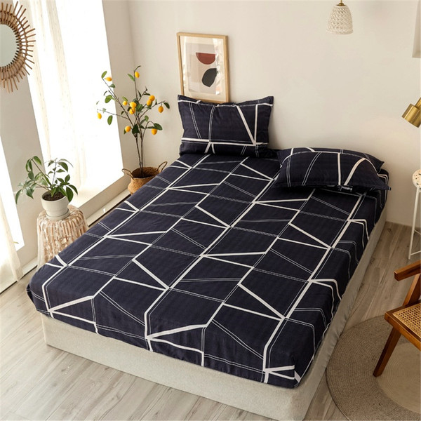 Carpet size: 120x200X30cm, Color: D - One Piece Bed Sheet Cover Aloe Cotton Simmons Non-slip And Du Q119-CJCZ116424024XC