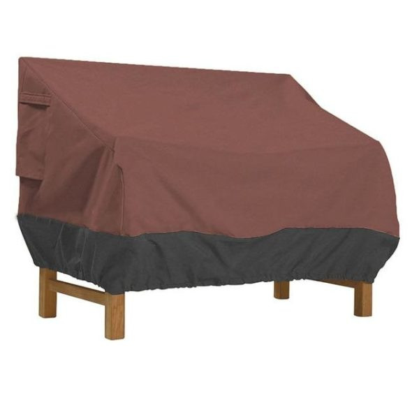 Color: Coffee and black, Size: small - Outdoor Multi-seat Sofa Cover Waterproof Sunscreen Balcony C Q119-CJRN120805801AZ