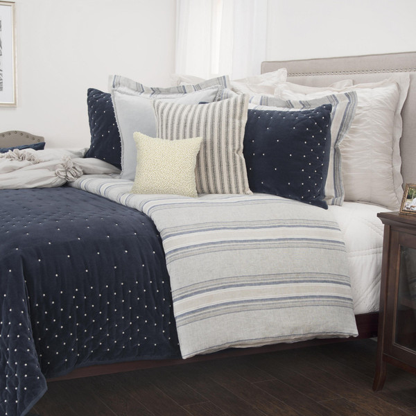 Gray Queen Cotton Blend 300 Thread Count Dry Clean Only Down Alternative Comforter N270-480076