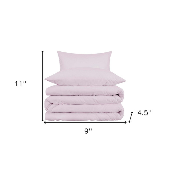Lilac King Cotton Blend 1000 Thread Count Washable Duvet Cover Set N270-528120