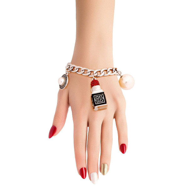 Silver Shine: Charms Silver Bracelet T226-9485604684095