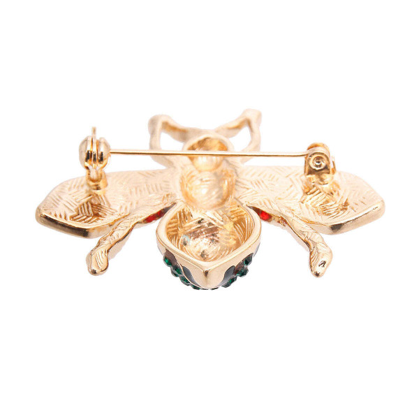 Bee-lieve in Style: Rhinestone Brooch T226-9485861421375