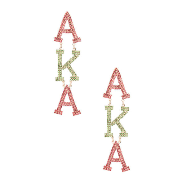 AKA AKA Dangle Bling Earrings T226-9485314588991