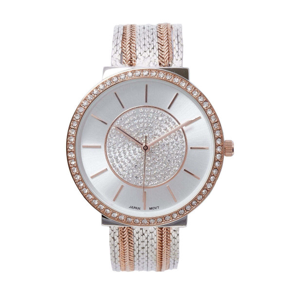 Two Tone Multi Chain Watch T226-9485799784767