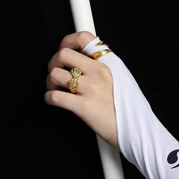 Simple Wide River 925 Sterling Silver Adjustable Ring R866-HFH_650131498708