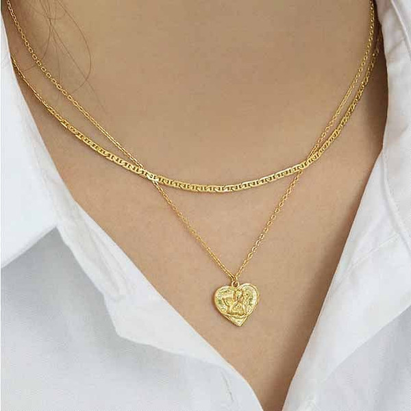 Simple 925 Sterling Silver Stacking Chain Necklace R866-HFH_625946828215