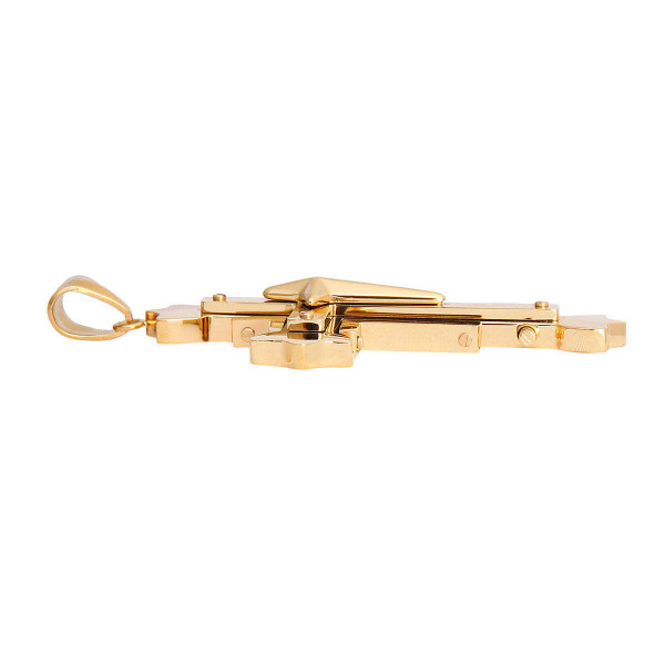 Gold Stainless Steel Cross Pendant T226-9485796704575