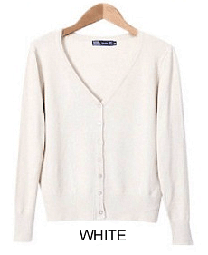 Color: Old White,Size: X Large - Cuddle Cardigans Long Sleeves Button Down Style In Plus Sizes Too K290-47098457719057